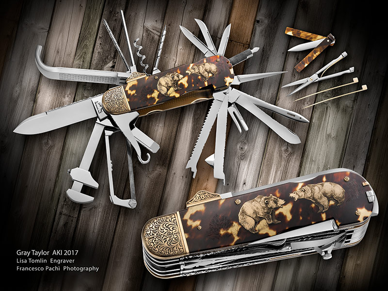 Custom knife by C. Gray Taylor